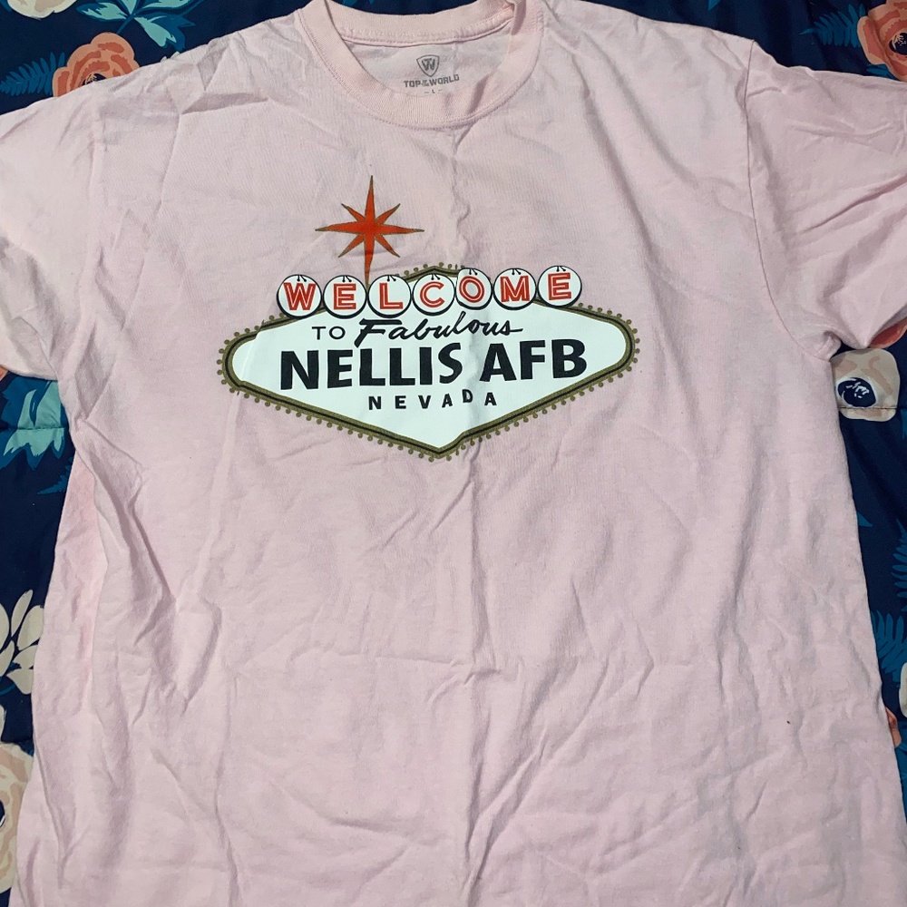 Las Vegas Sign "Welcome to Nellis Air Force Base"